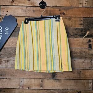 SALE-Love on a hanger junior girl's colorful stripped skirt size 3